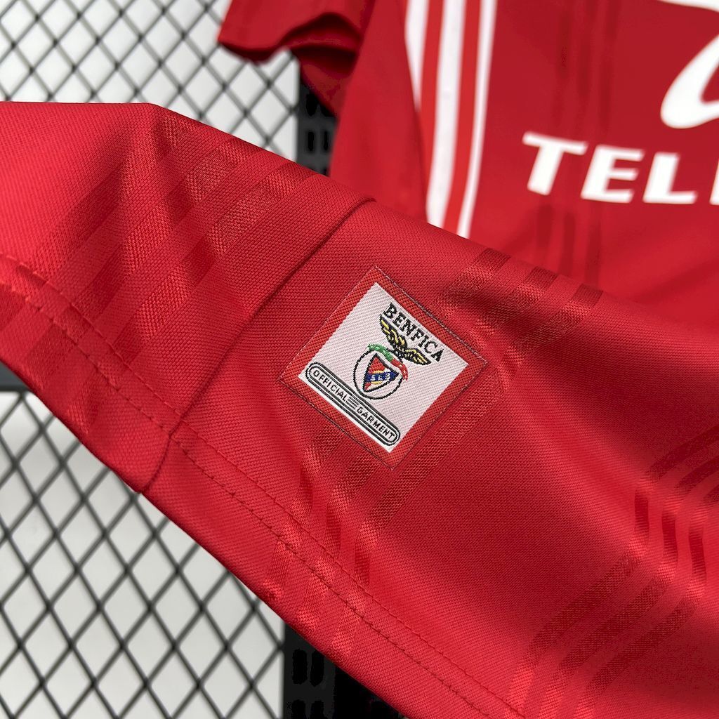 97-98 Benfica Home Retro Kit Vintage Shirt AAAAJersey Supply Yupoo 2