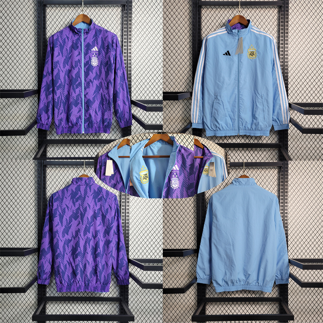 2023 Double-sided Windbreaker Argentina 3-star1684421236000 14