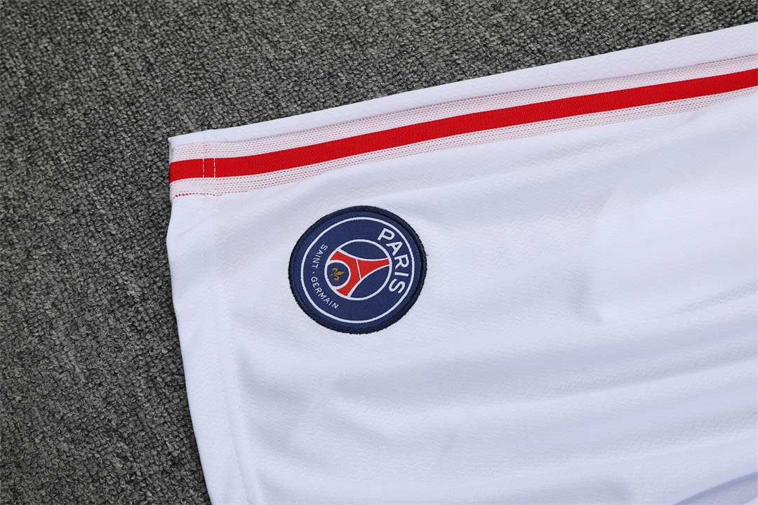 22-23 PSG training suit short sleeve kit White 15