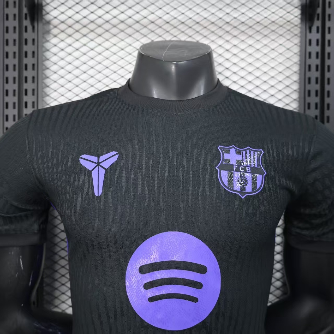 25-26 Barcelona X Kobe Bryant Pre-Match Away Kit Player Version T-Shirt AAAAJersey Supplier Yup 3