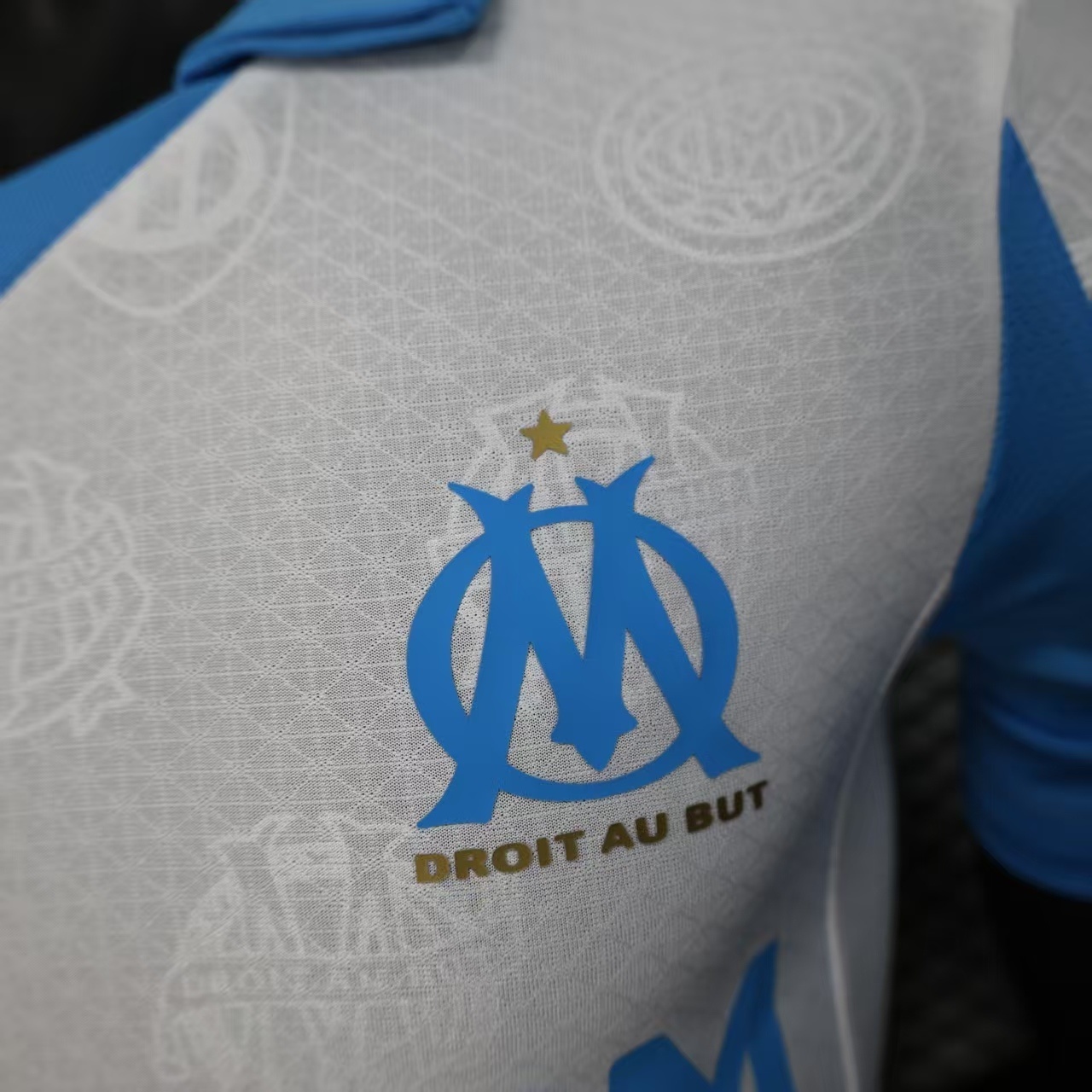 25-26 Olympique Marseille Home Kit Player Version Shirt AAAAJersey Supply Yupoo 5