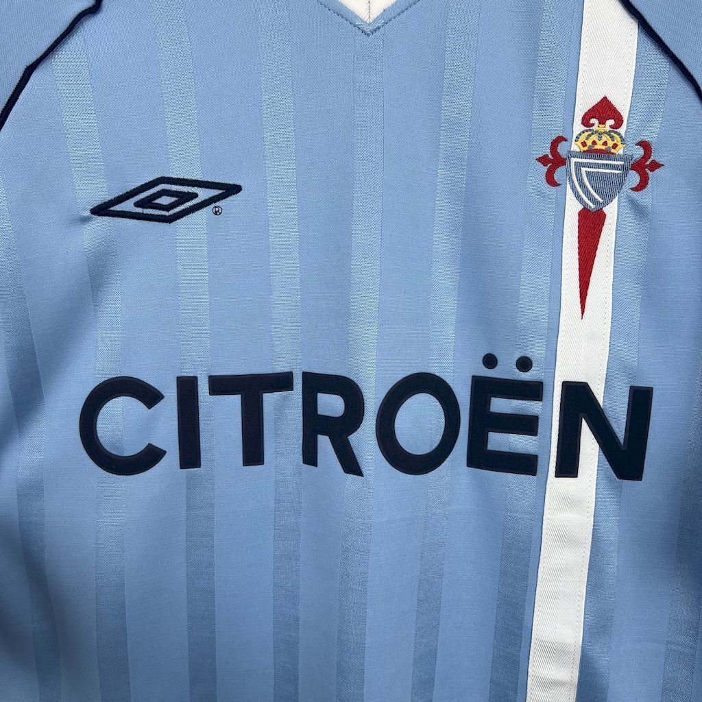 01-02 Celta de Vigo Home Retro Kit Vintage Shirt AAAAJersey Wholesale Yupoo 3