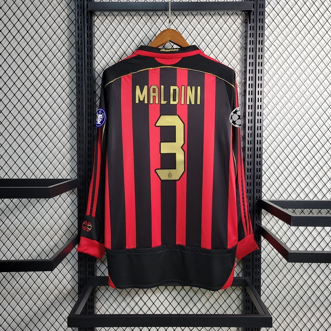 06-07 AC Milan home long sleeve 3