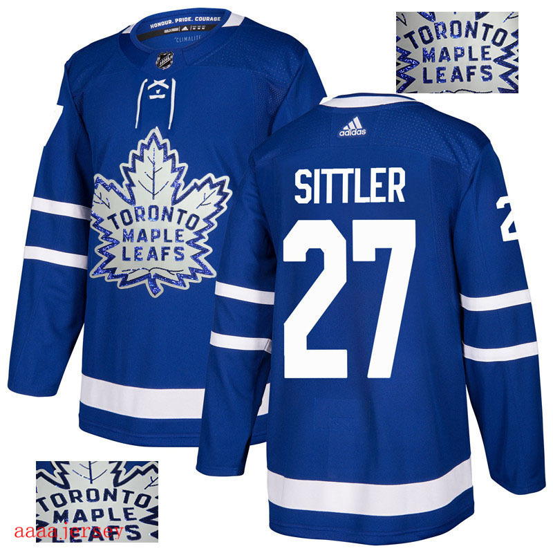 2018 Toronto Maple Leafs ice hockey jersey M-3XL 多伦多枫叶队时尚亮片款冰球服 38