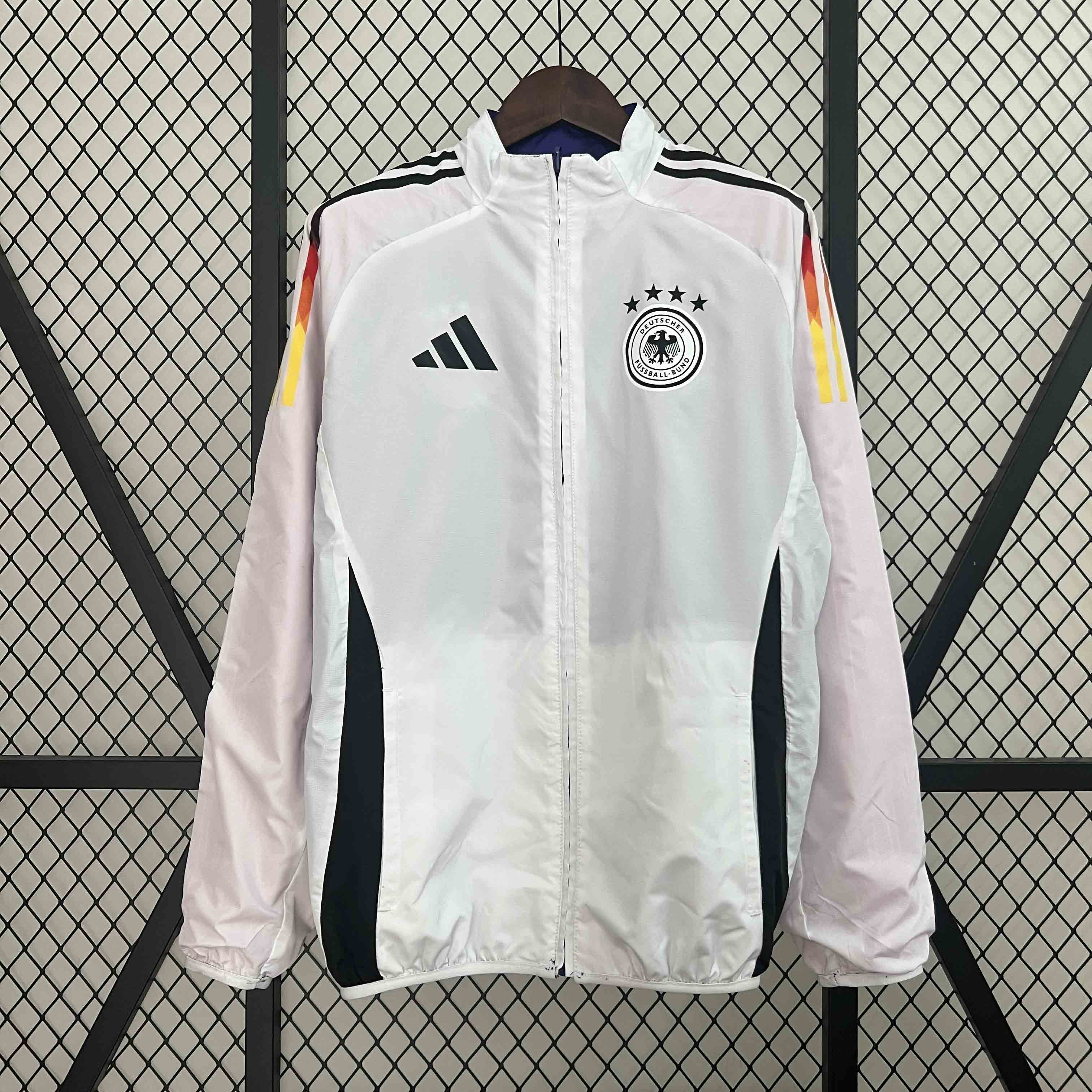 2024 Germany Trench Coat Reversible Windbreaker Double-Sides Jacket 2