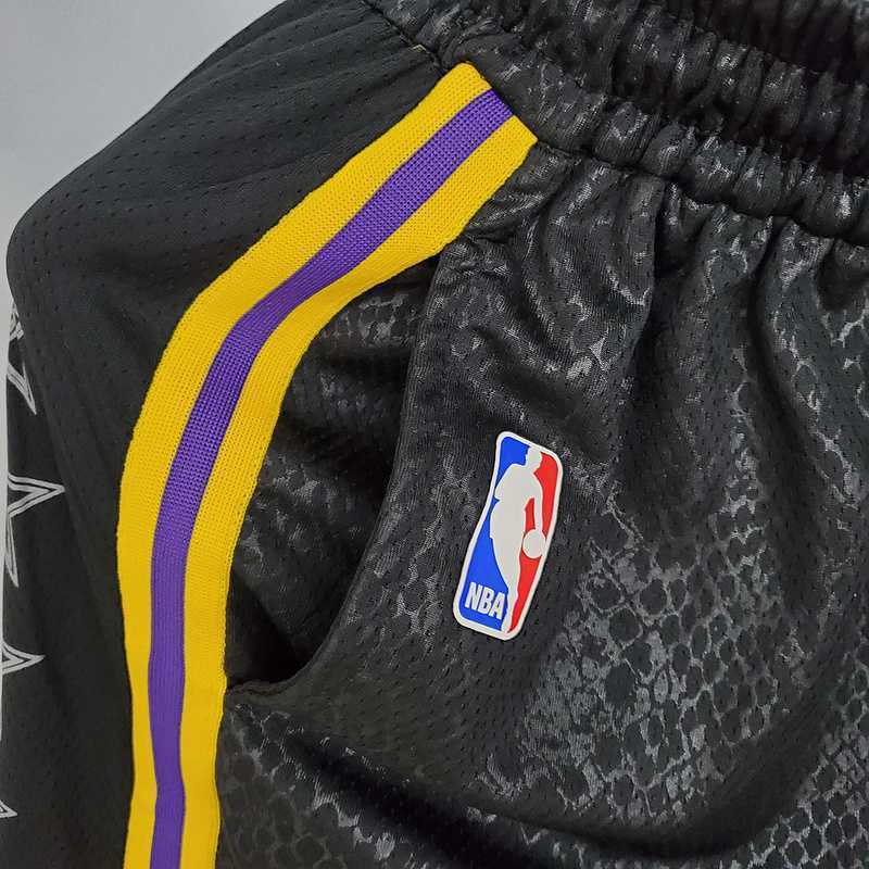 Lakers black NBA Pants Black 7