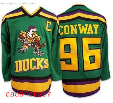 Anaheim Ducks retro ice hockey jersey M-3XL 阿纳海姆鸭队复古冰球服