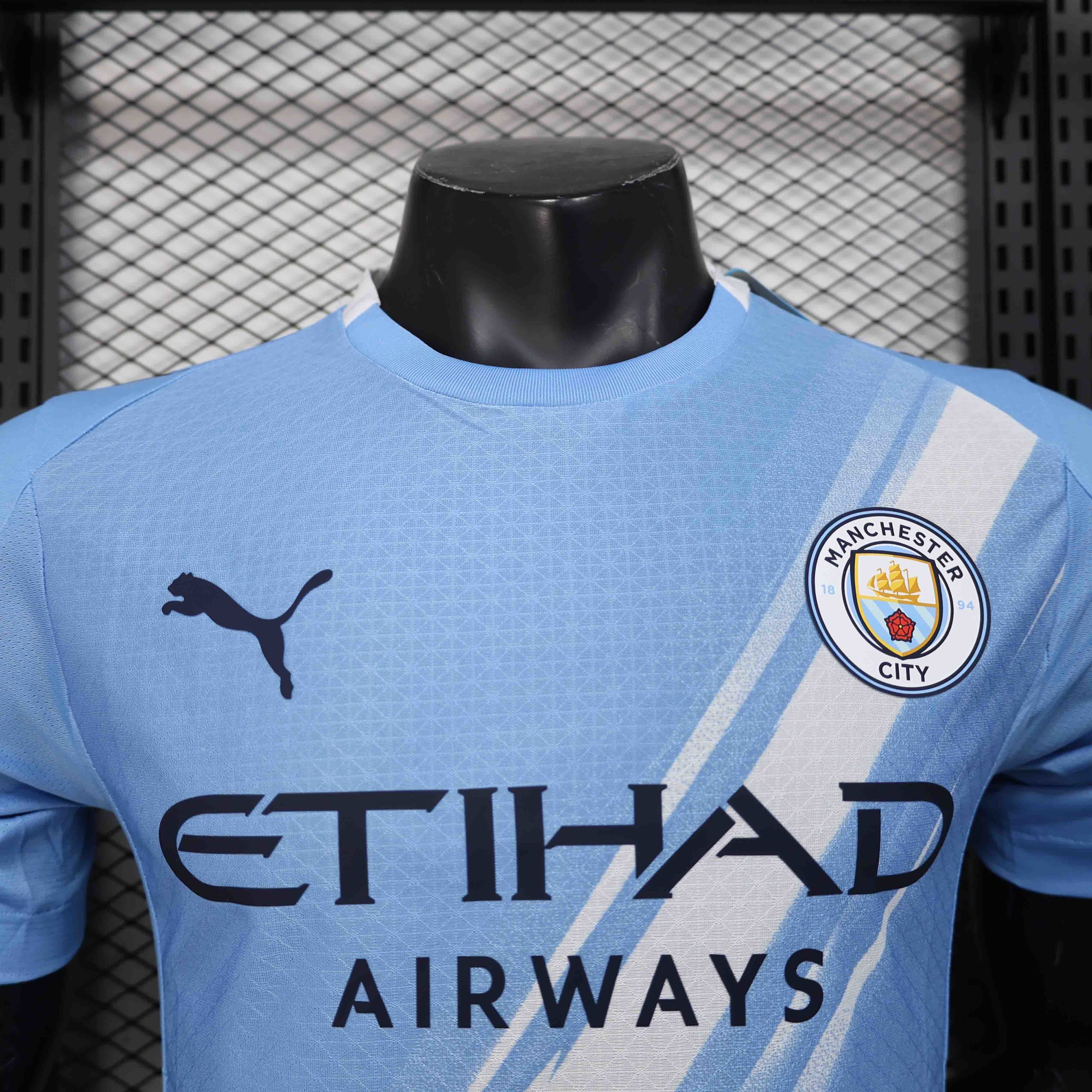 25-26 Manchester City Home Kit Player Version Shirt AAAAJersey Dropship Yupoo 1