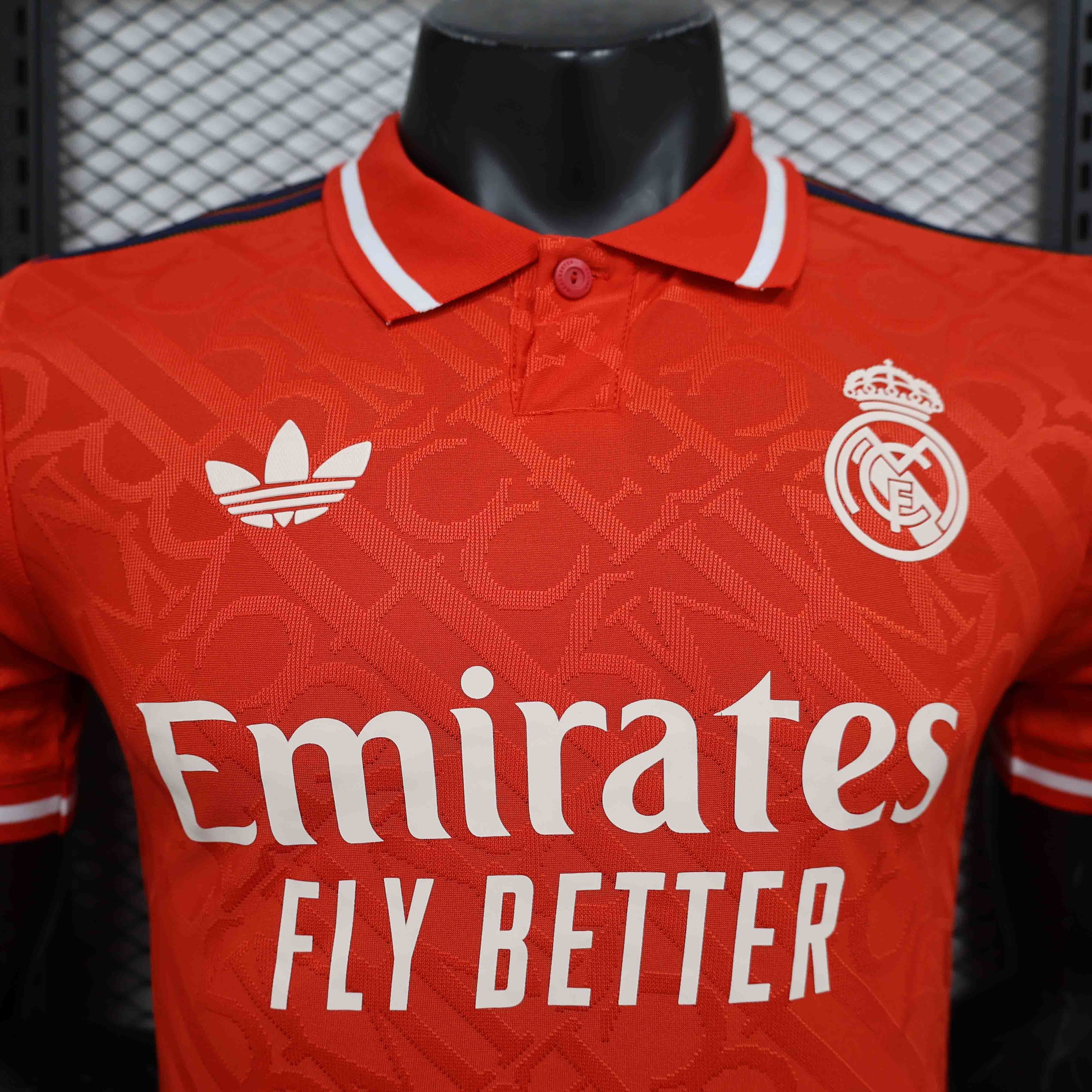 24-25 Real Madrid Red Special Edition Player Version Shirt AAAAJersey Supplier Yupoo 6