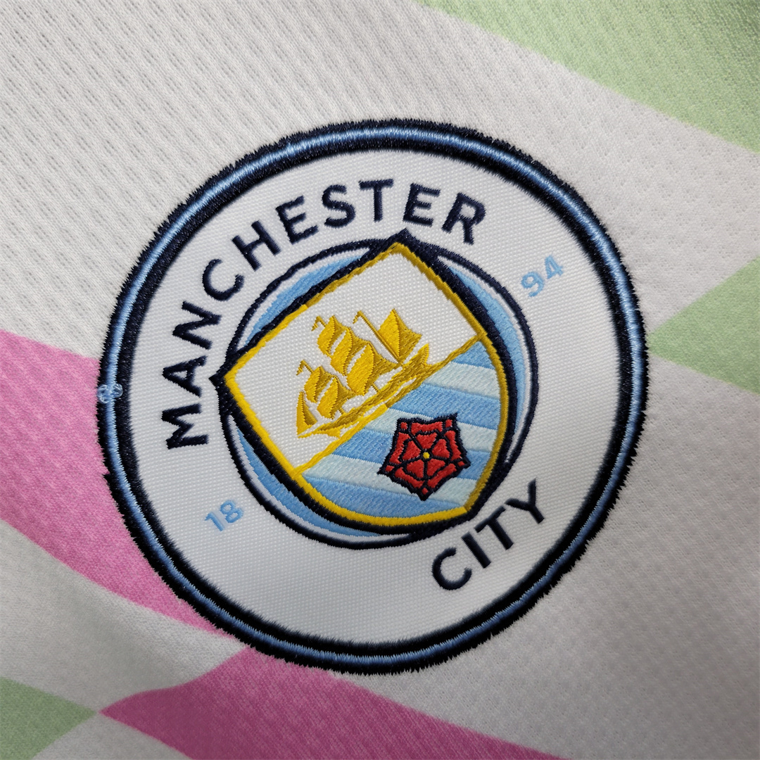 23-24 Manchester City white training suit 4