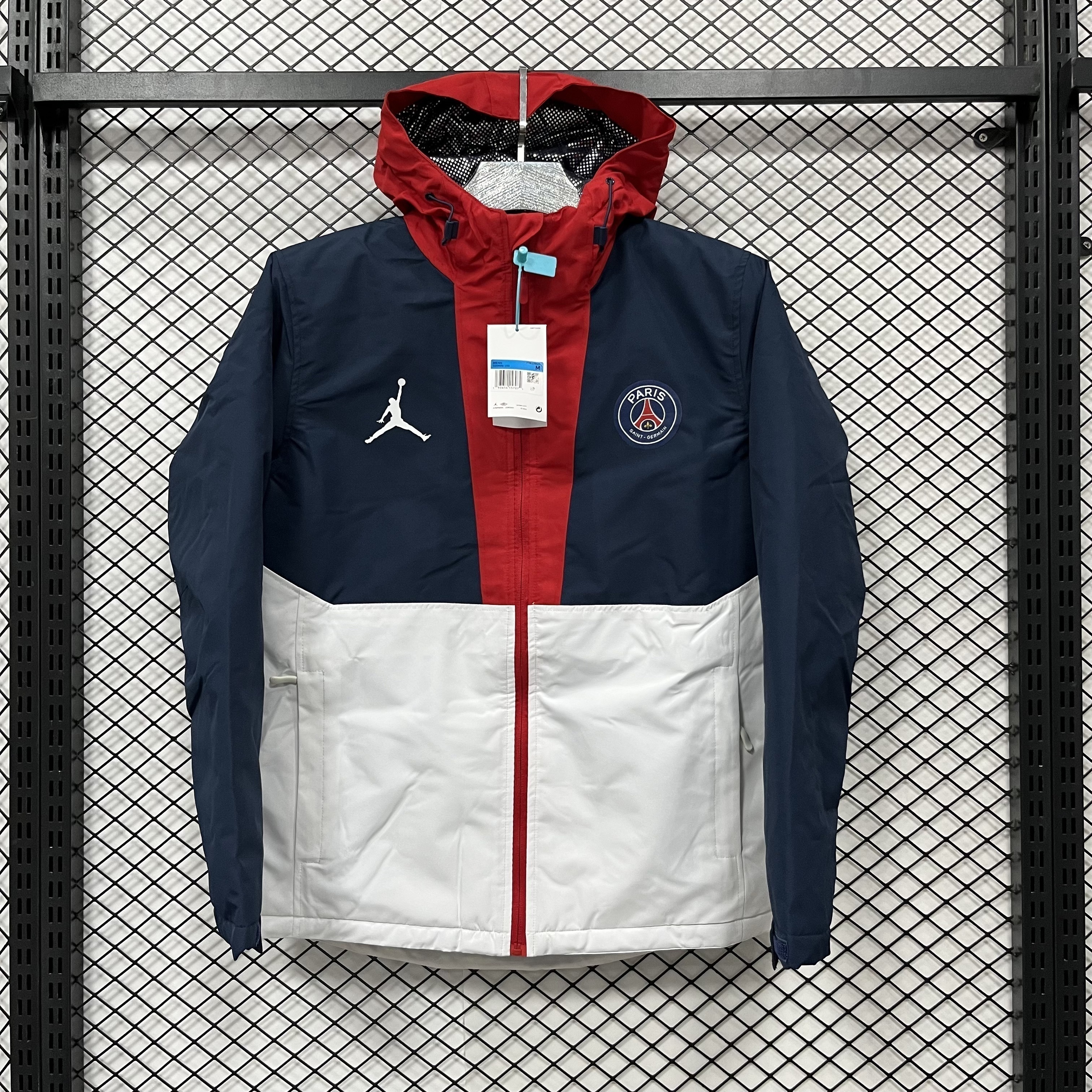 25-26 PSG Black hardshell jacket AAAAJersey Supply Yupoo 1