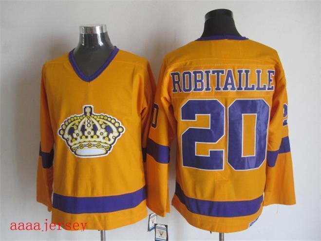 Los Angeles Kings retro ice hockey jersey M-3XL 洛杉矶国王队复古冰球服 1