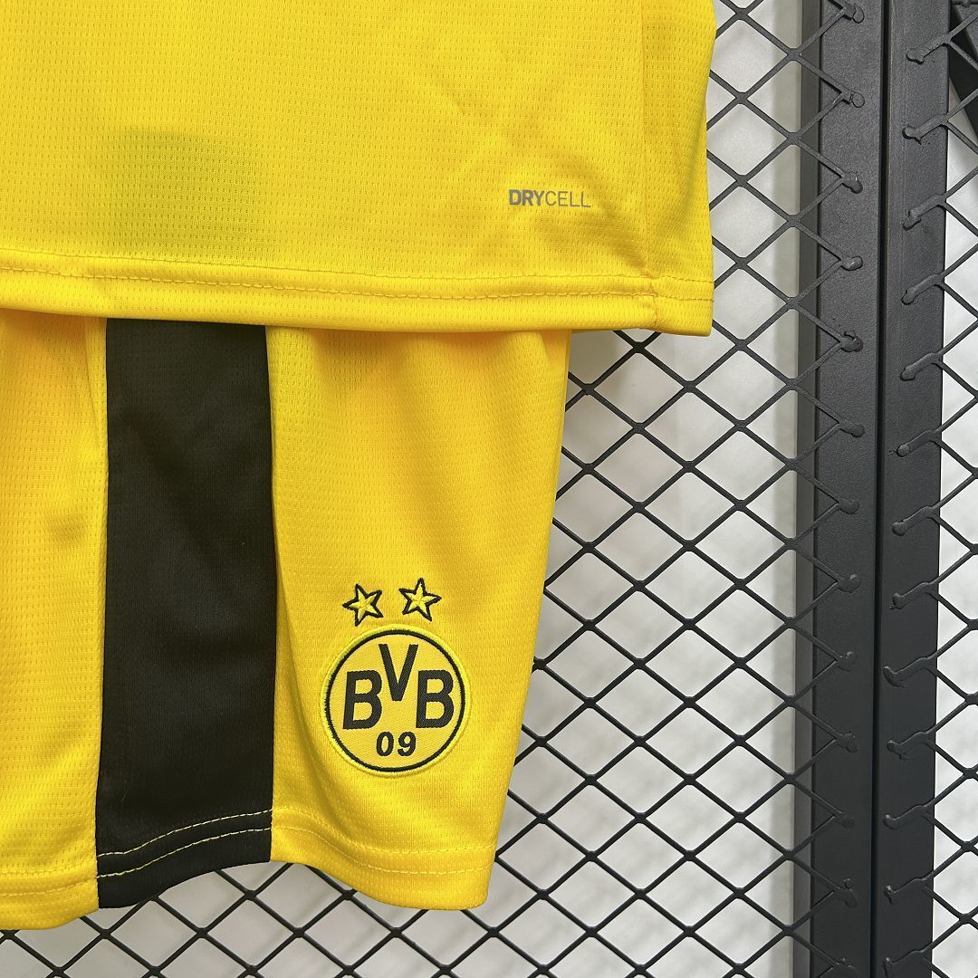 25-26 Dortmund Home Kid Kits Yourth Apparels AAAAJersey Supply Yupoo 4