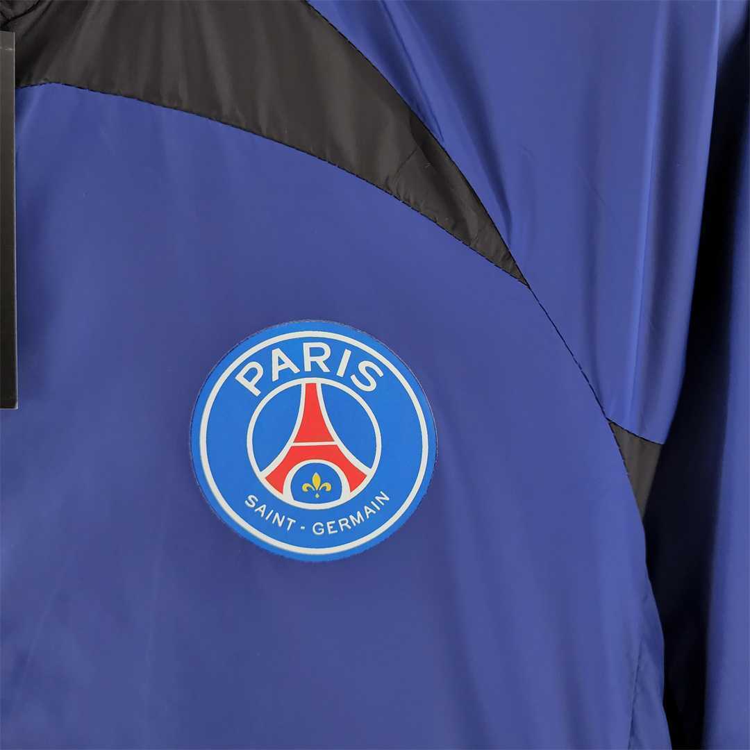22-23 PSG blueblack Windbreaker 4