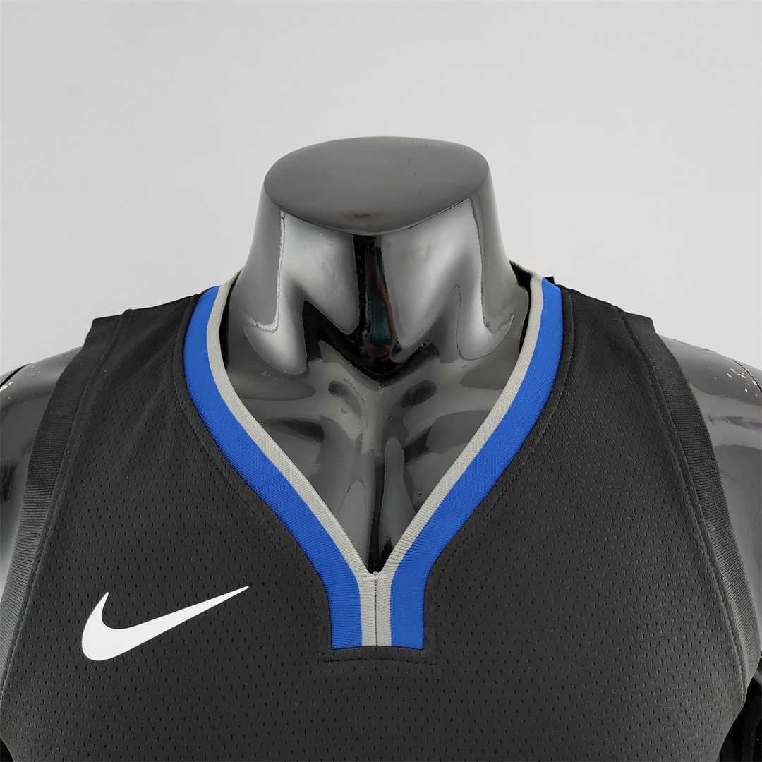 2020 Curry#30 Warriors City Edition Black and Grey NBA Jersey 6