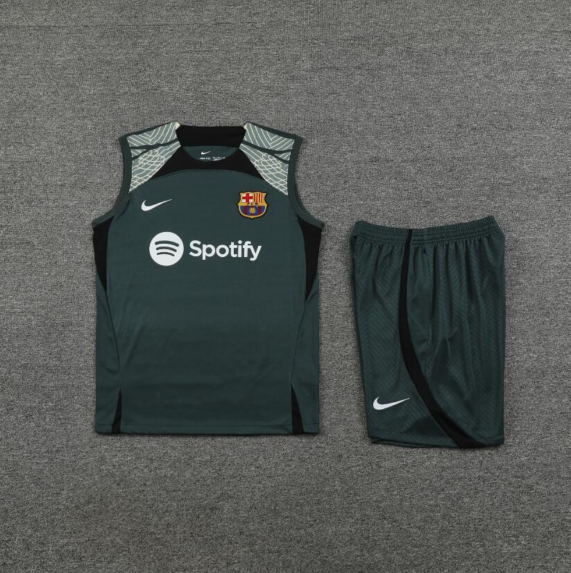 23-24 Barcelona Training Vest Kit S-XXL Soccer Jerseys 2