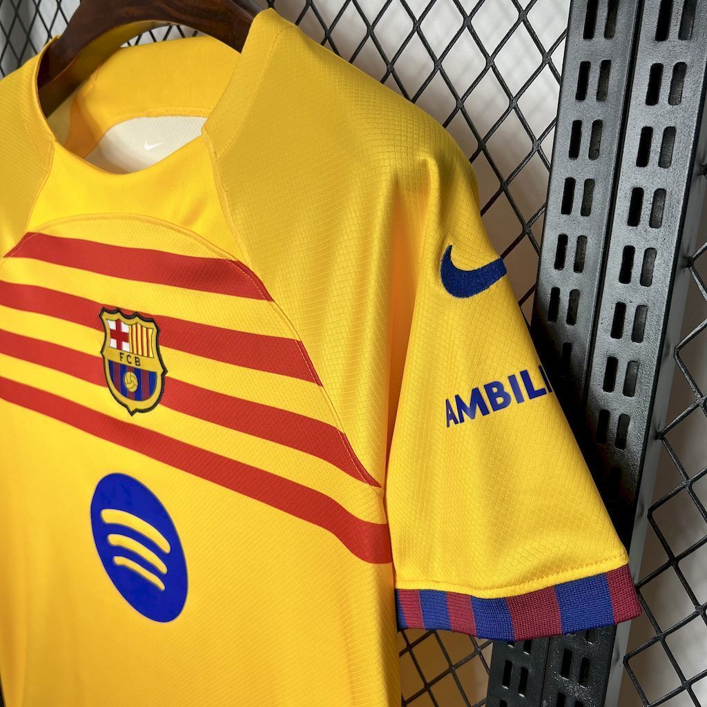 24-25 Barcelona Yellow Special Shirt Soccer Uniforms Soccer AAAAJersey Yupoo 1