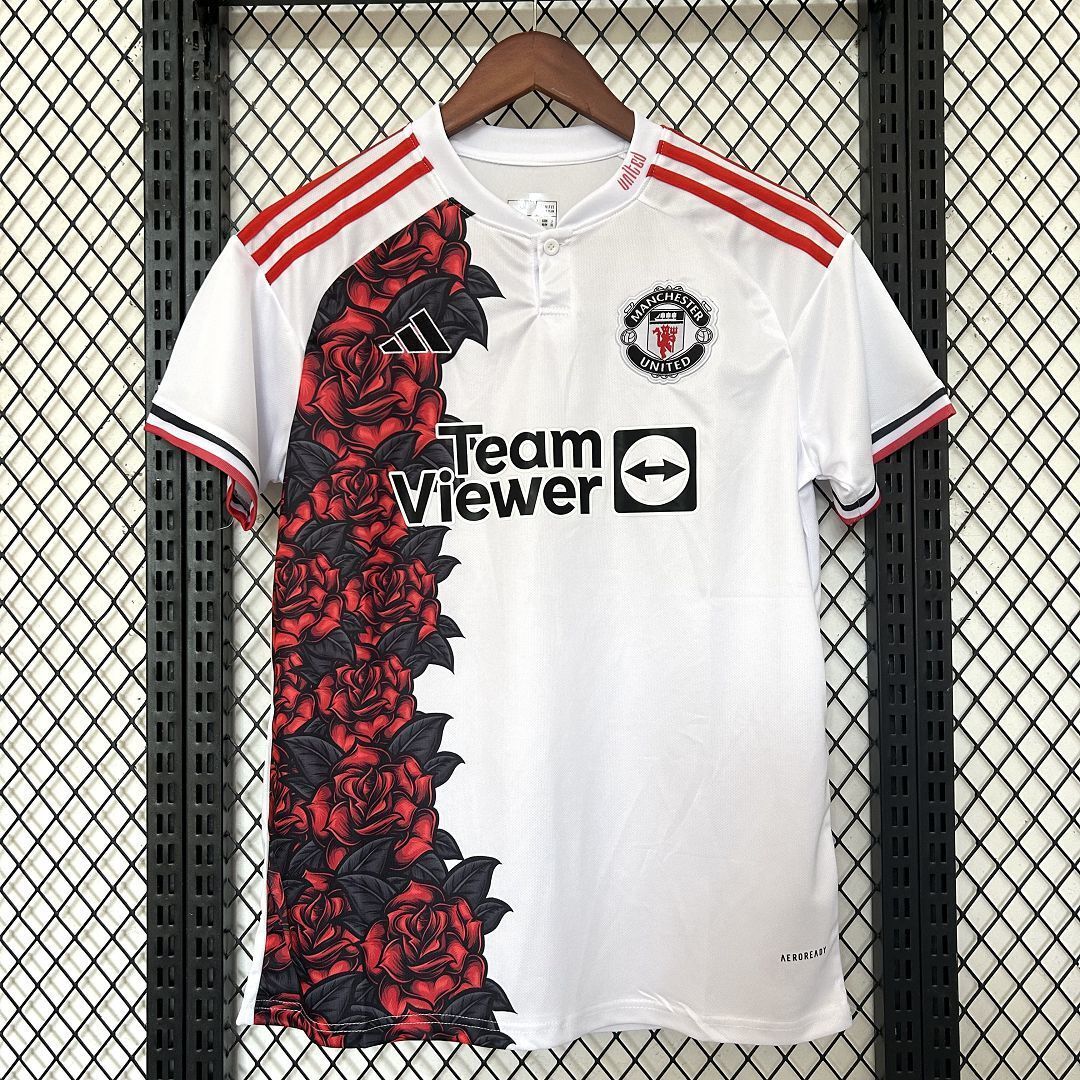 25-26 Manchester United 'Old Trafford Bloom' Special Edition Shirt AAAAJersey Supply Yupoo