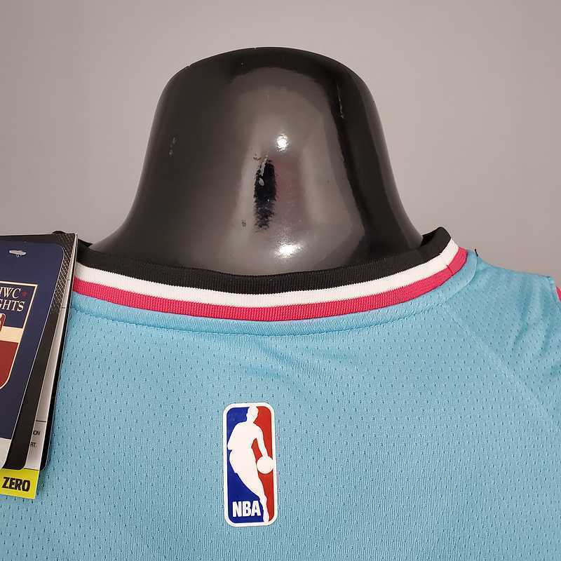 OLADIPO#4 Miami Heat V-neck blue 4