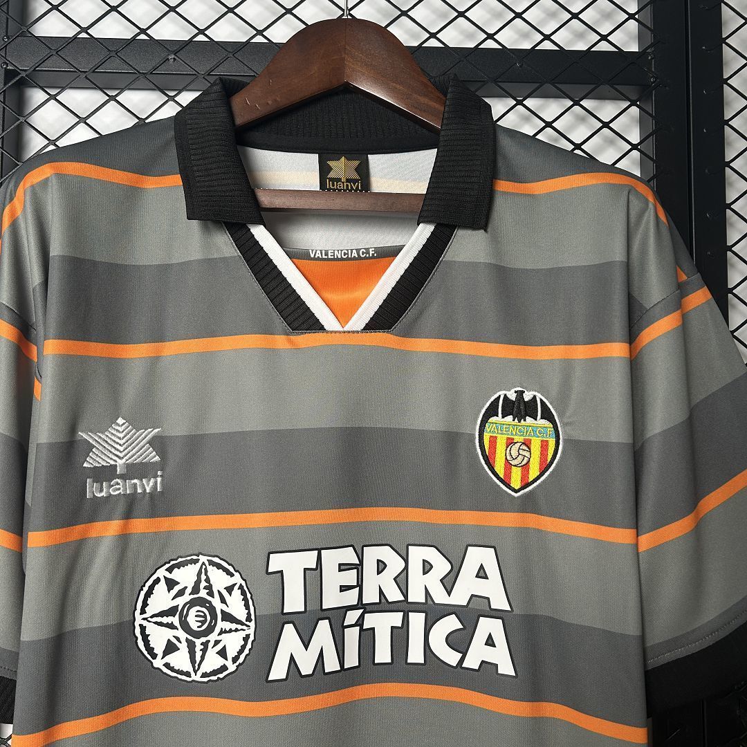 99-00 Valencia Third Retro Kit Vintage Shirt AAAAJersey Wholesale Yupoo 1