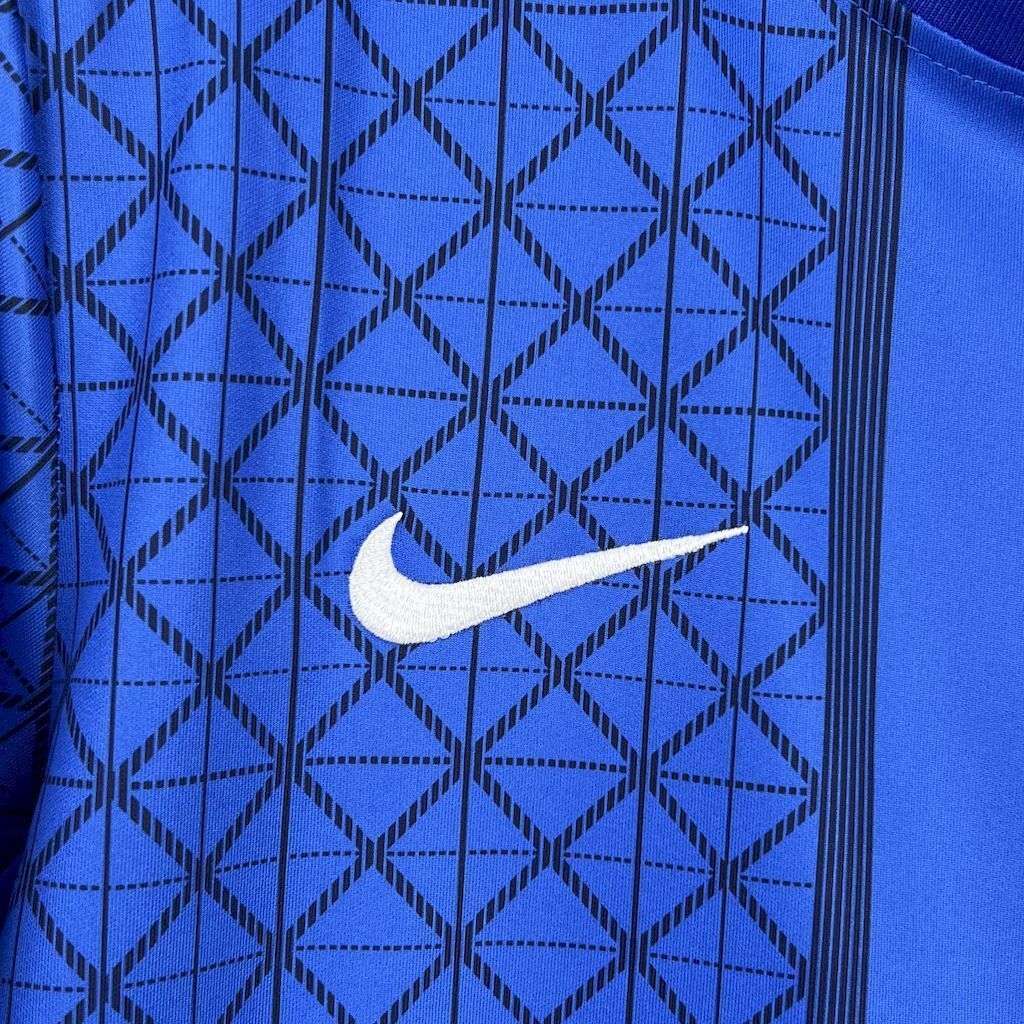 25-26 PSG Pre-Match Blue Shirt Football Uniform AAAAJersey Wholesale Yupoo 2