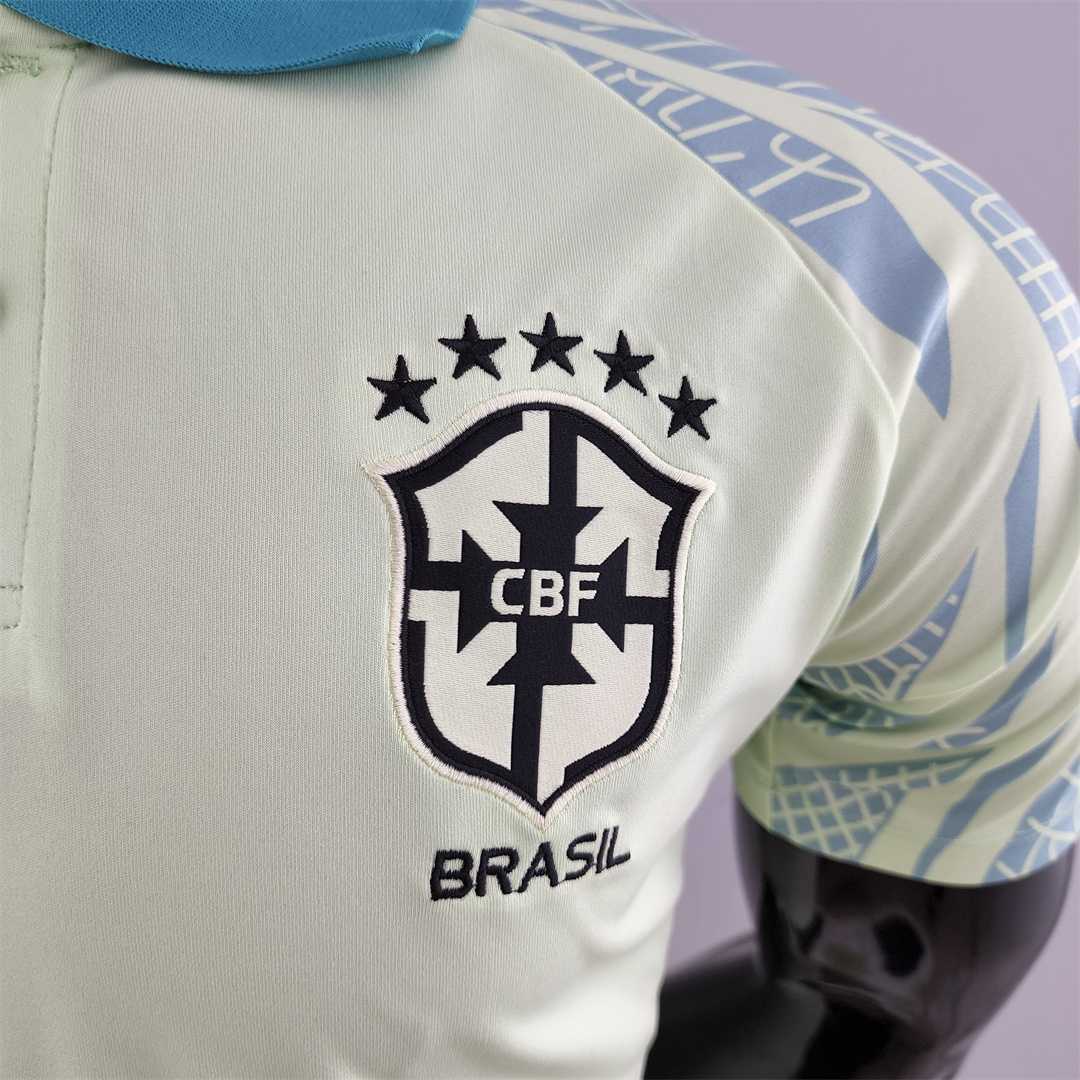 2022 Brazil light green POLO 7