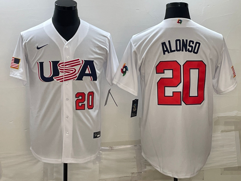 USA 2023 World Cup Baseball Jerseys 76