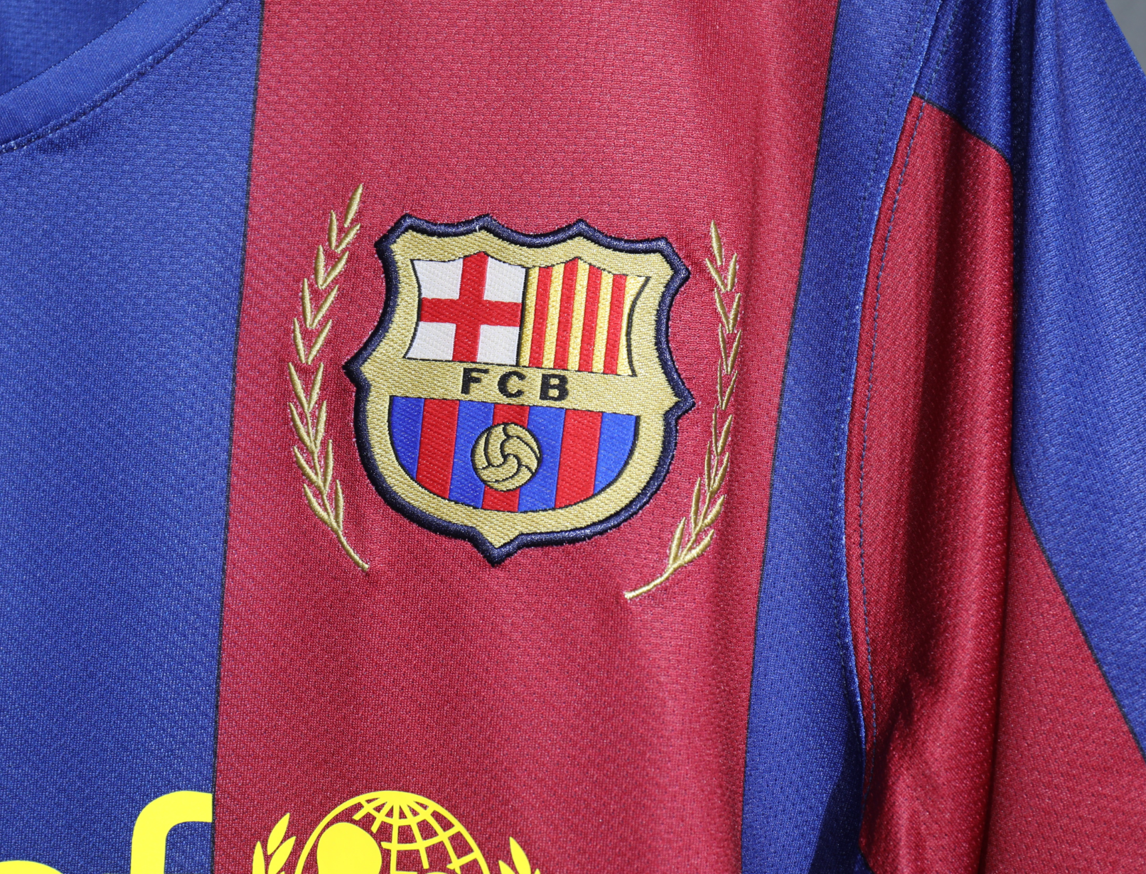 07-08 Barcelona Home Retro Kit Vintage Player Version Sino Shirt AAAAJersey Dropship Yupoo 2