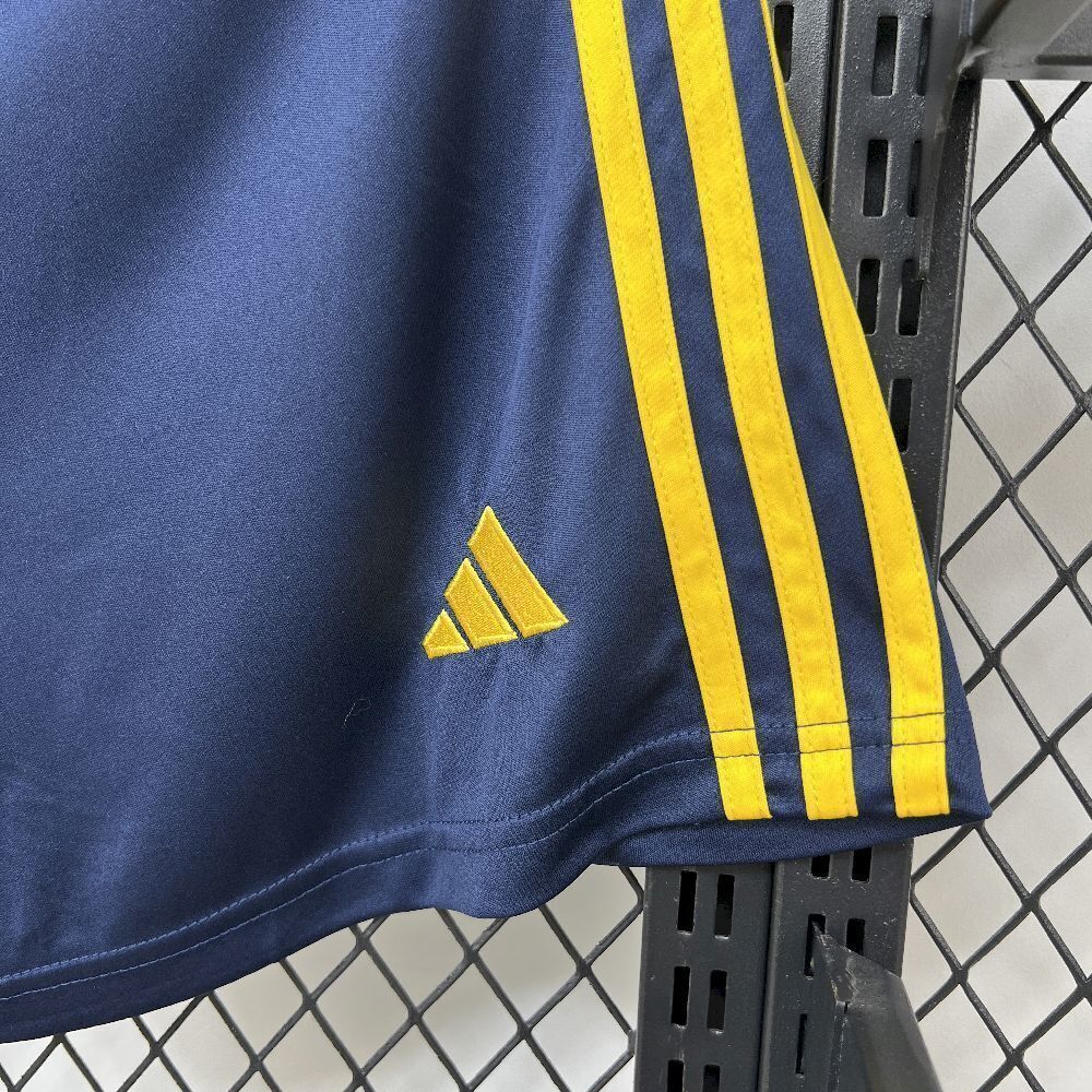25-26 Boca Juniors Home Shorts Football Trousers AAAAJersey Supply Yupoo 2