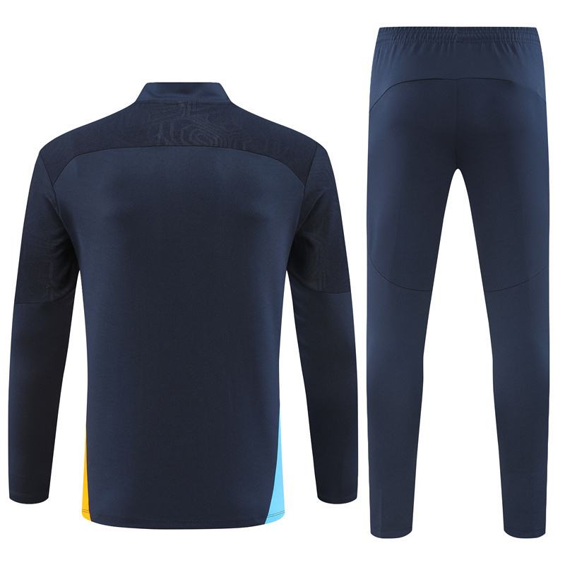 24-25 Marseille Long Sleeve Training Suit Football Shirts 3