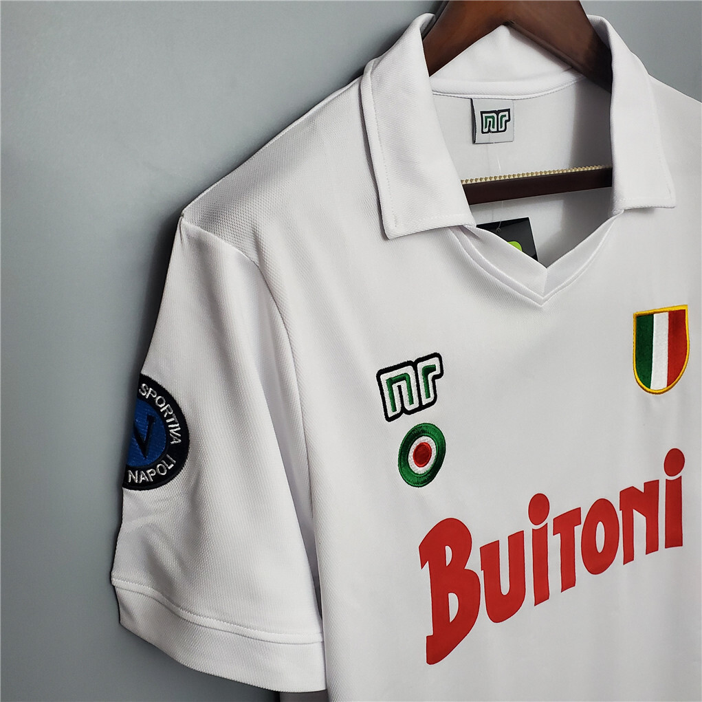 87-88 Napoli away white 11