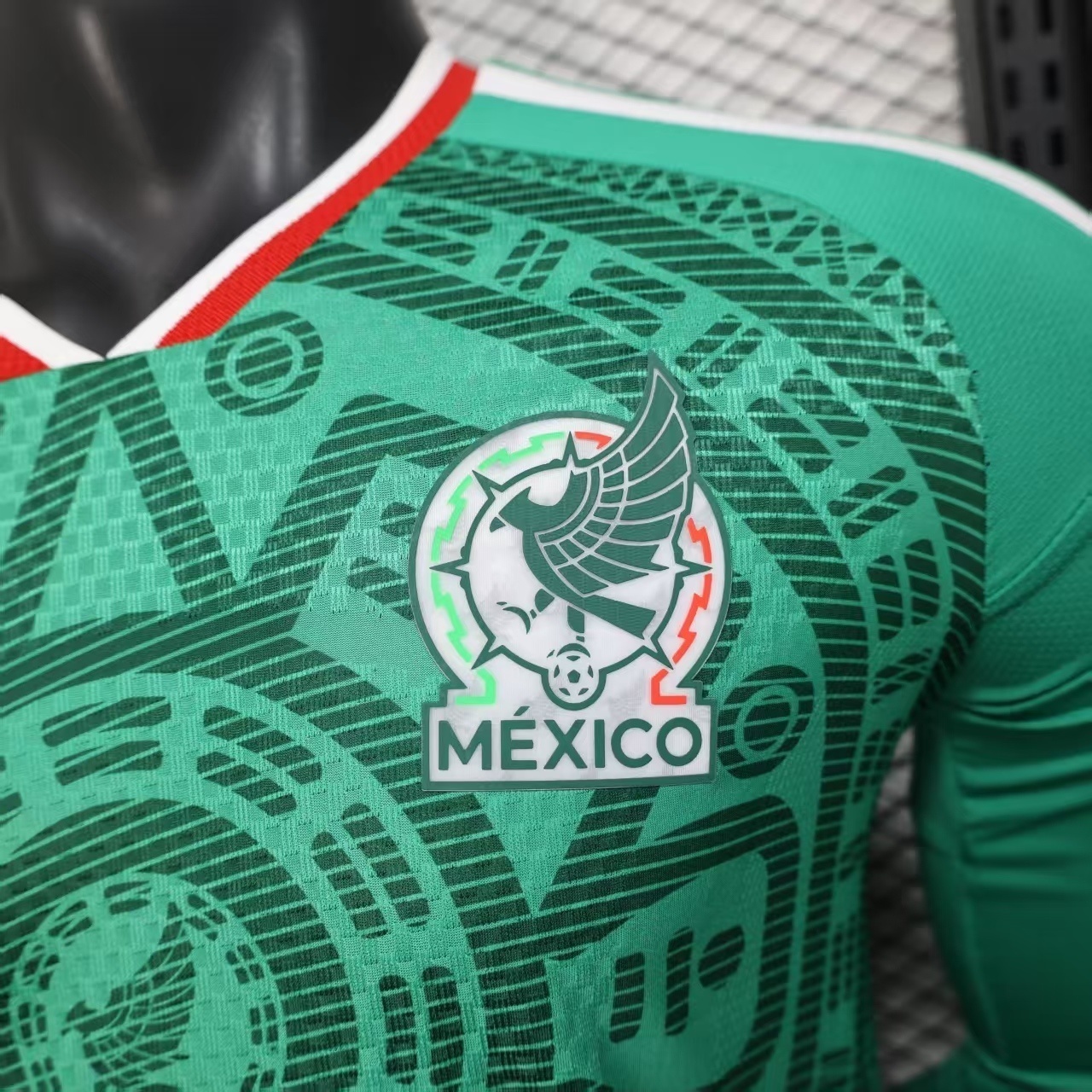 2026 World Cup Mexico Home Kit Player Version Long Sleeve Shirt Football AAAAJersey Dropship Yu 2