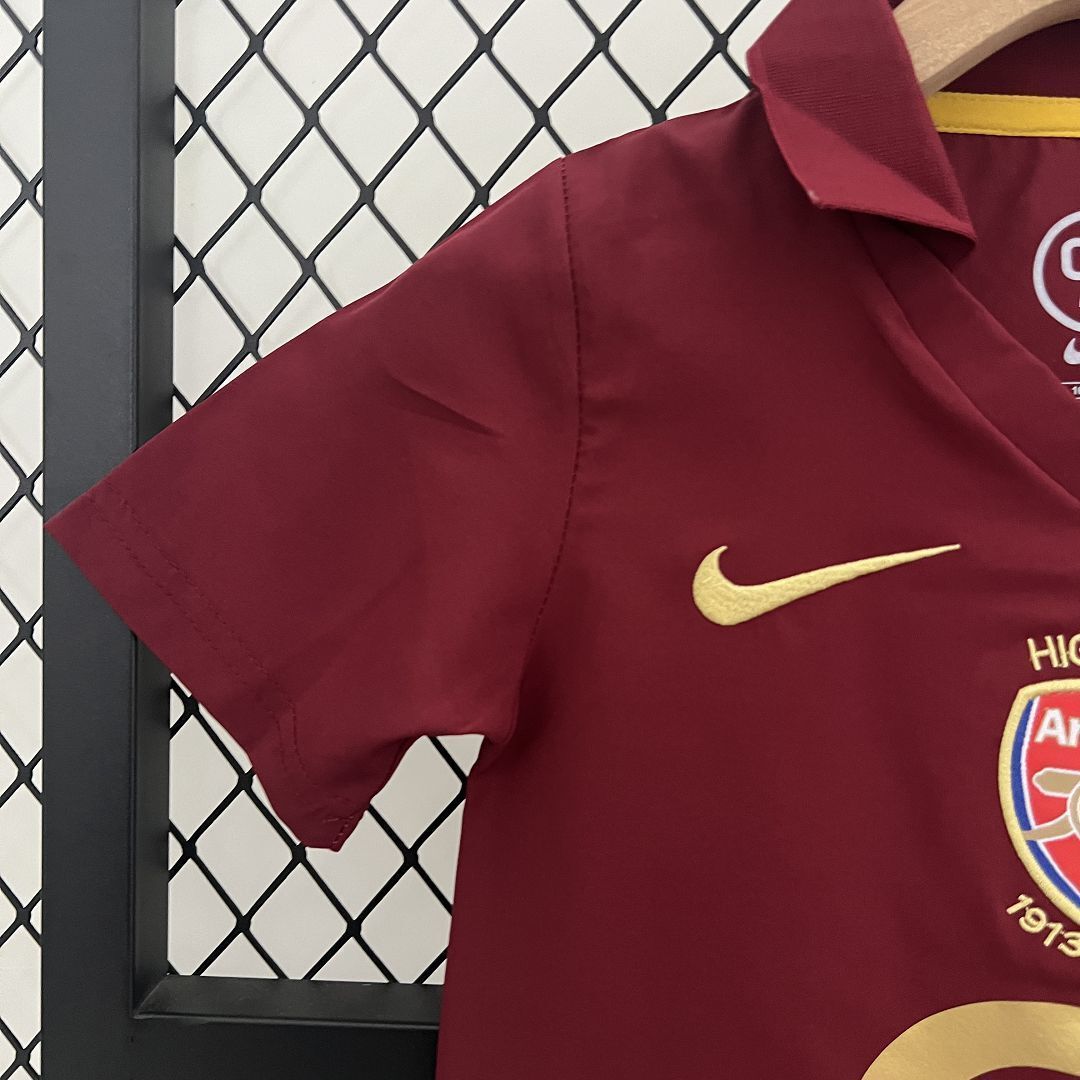 05-06 Arsenal Home Retro Kids Kits Children Shirt Cheap Jerseys Yupoo 5