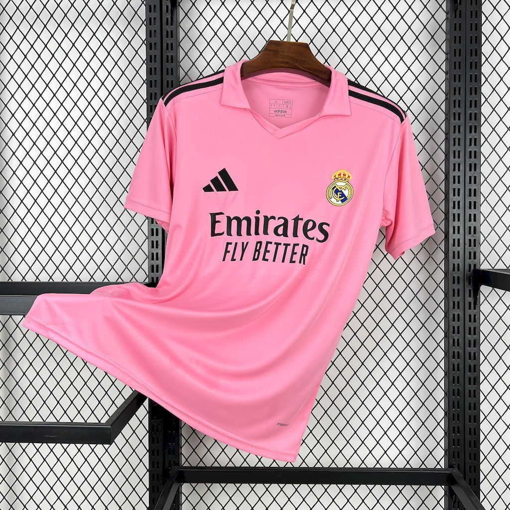 25-26 Real Madrid Pink Kit Special Edition Soccer AAAAJersey Yupoo S-2XL