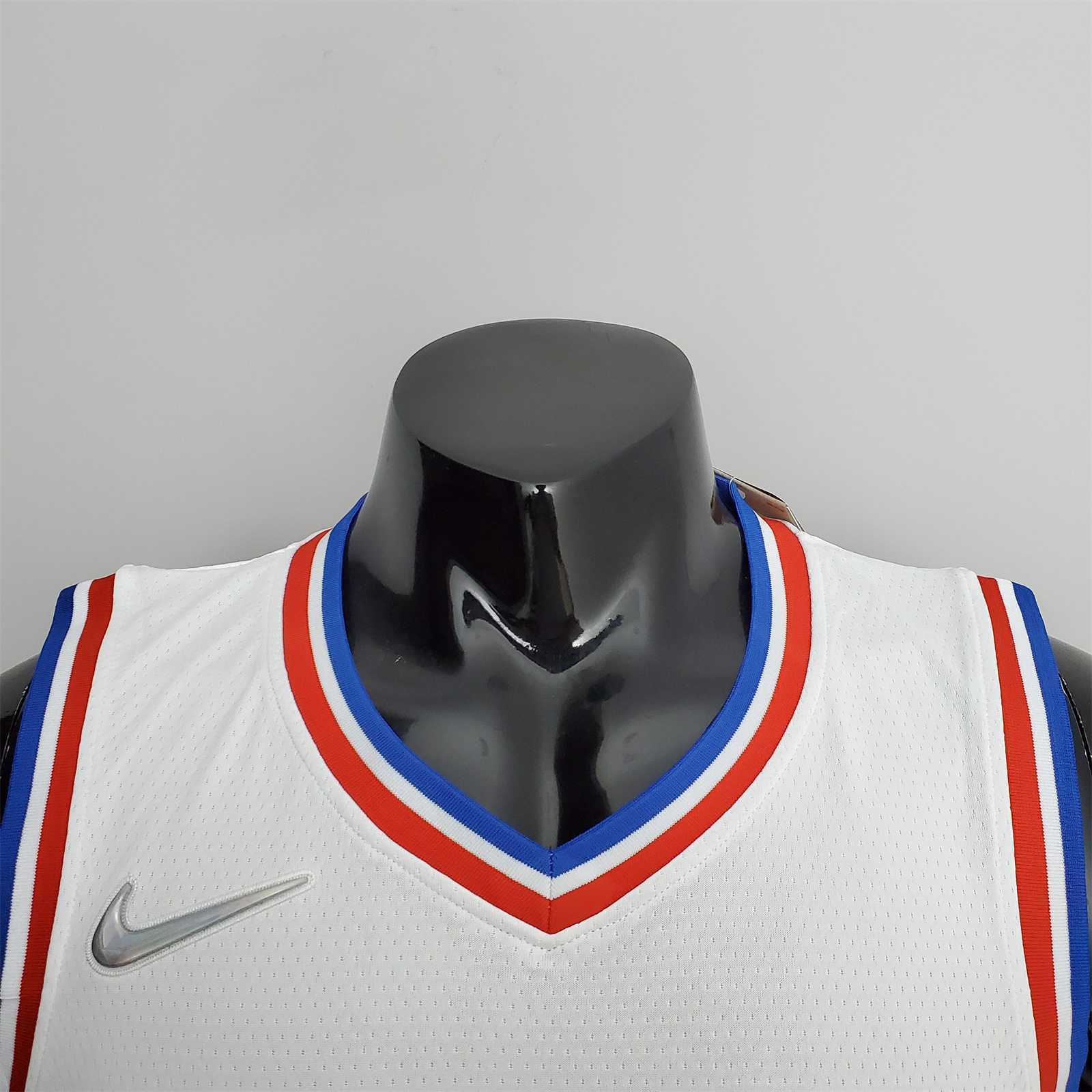 75th Anniversary Philadelphia 76ers HOWARD#39 White NBA Jersey 9