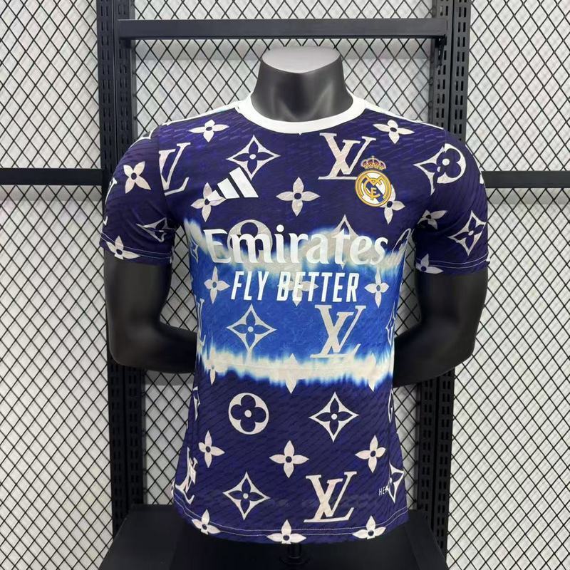 25-26 Real Madrid x LV Diamantes Special Player Version Shirt Soccer AAAAJersey Yupoo