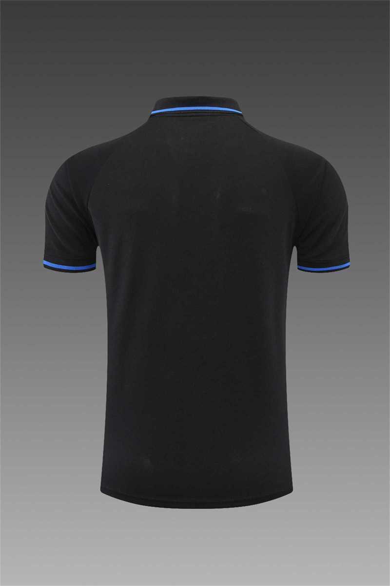 Manchester United Polo black and yellow-three sides 2