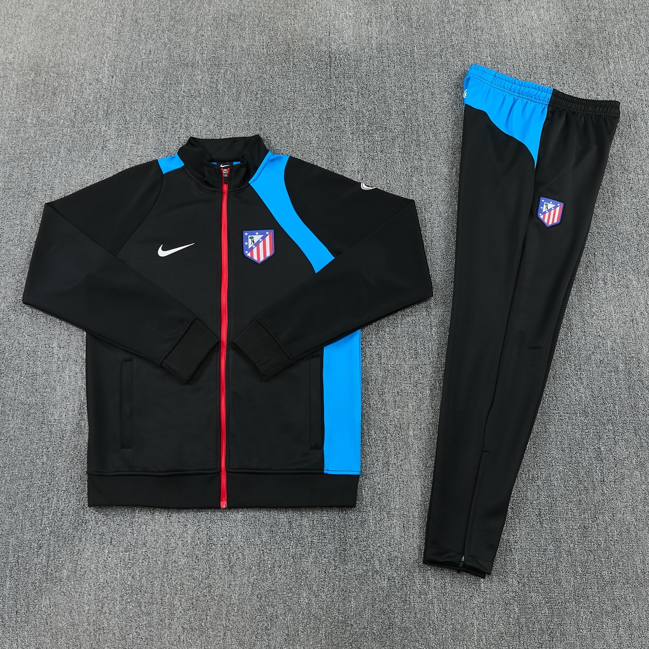 26-27 Atletico Madrid Mens Kit Full Zipper Jacket Football Tracksuit Yupoo 4