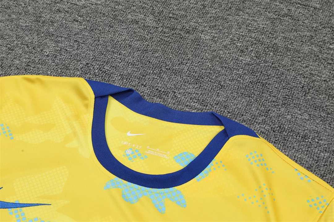 22-23 Chelsea Training Suit Short Sleeve Kit Yellow 11
