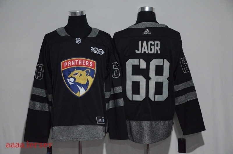 Florida Panthers 100 anniversary ice hockey jersey M-3XL 佛罗里达美洲豹队100周年纪念版冰球服