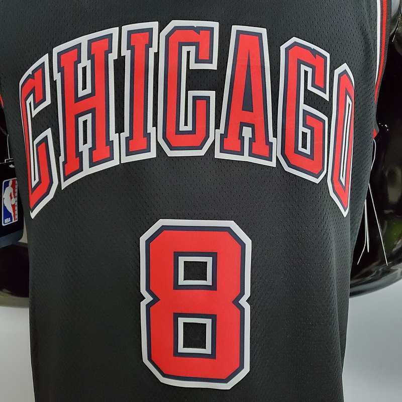 LAVINE#8 Chicago Bulls Black 5