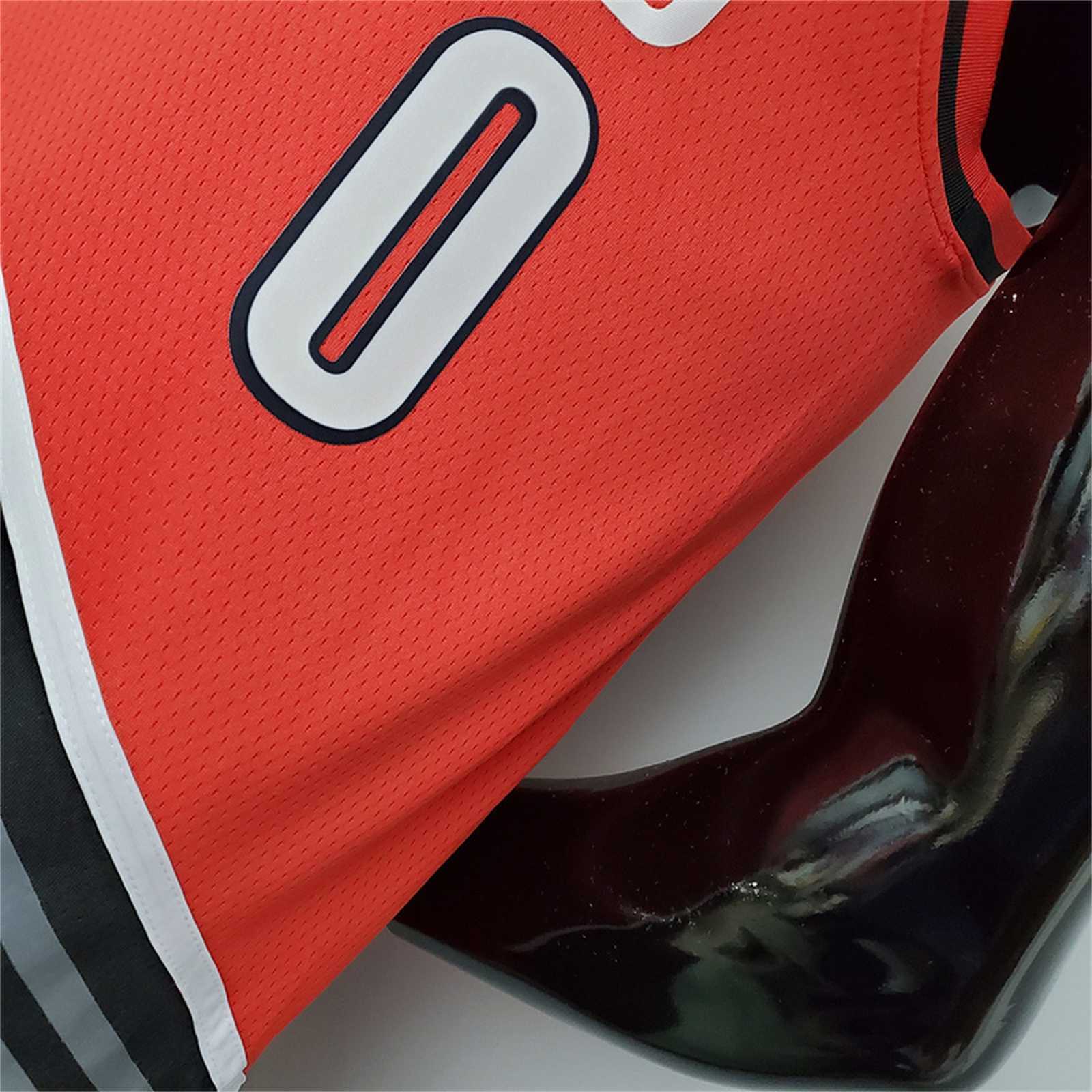 Trailblazer Lillard #0 (JORDAN models) red 5