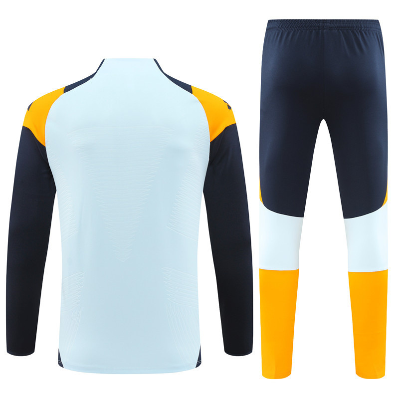 24-25 Real Madrid Long Sleeve Training Suit Football Shirts 1