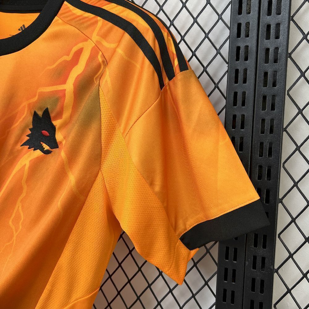 25-26 Roma Away Kit Football T-Shirt AAAAJersey Supply Yupoo 2