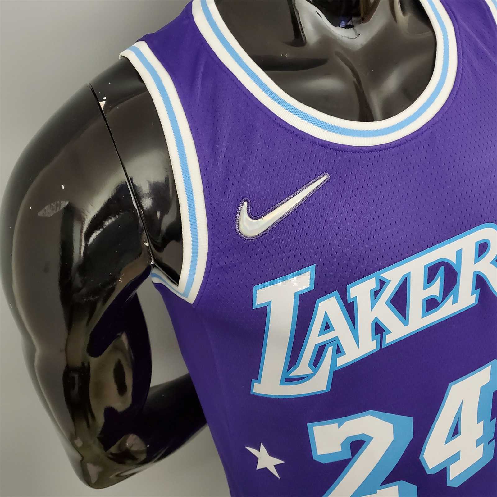 2022 75th Anniversary BRYANT#24 Lakers City Edition Purple 4