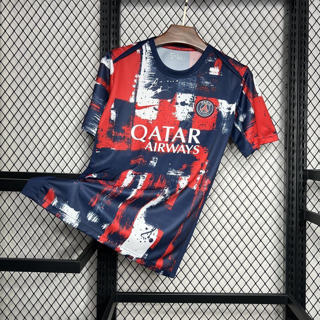 24-25 PSG Pre-Match Shirt Soccer Uniforms Soccer AAAAJersey Yupoo 2