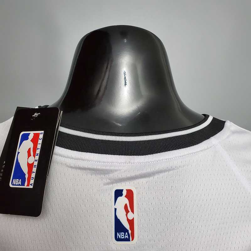 Durant #7 Brooklyn Nets white 4
