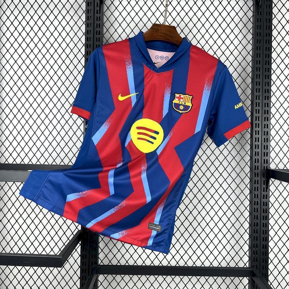 25-26 Barcelona Fourth Kit Football T-Shirt AAAAJersey Supplier Yupoo