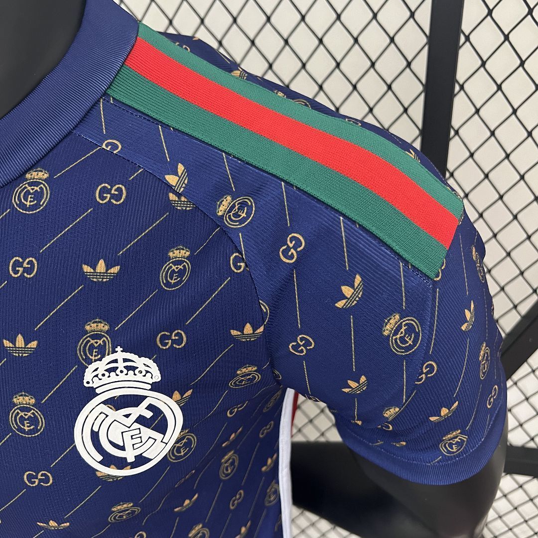 24-25 Real Madrid Gucci Joint Version Special Edition Kit Jersey Supplier Yupoo 3