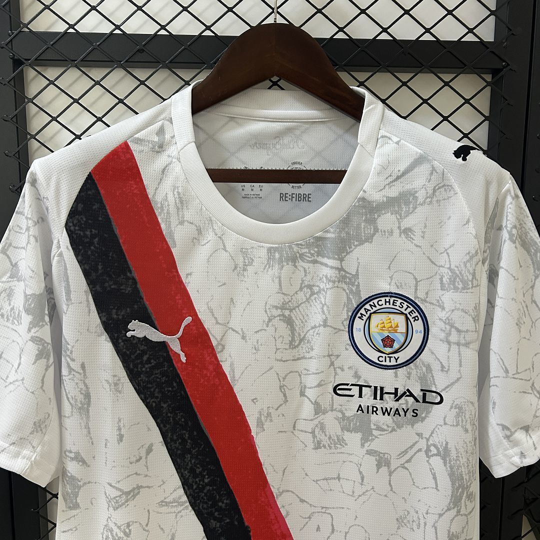 25-26 Manchester City Away Kit Soccer T-Shirt AAAAJersey Dropship Yupoo 6